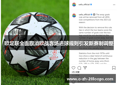 欧足联全面取消欧战客场进球规则引发新赛制调整 欧足联全面取消欧战客场进球规则引发新赛制调整