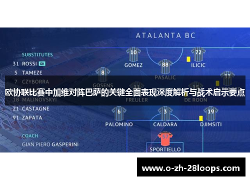 欧协联比赛中加维对阵巴萨的关键全面表现深度解析与战术启示要点